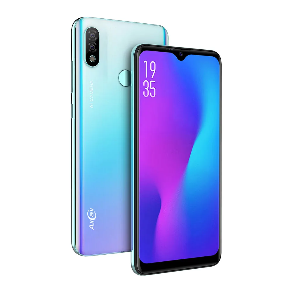  AllCall S10 4GB 64GB Smartphone Android 9.0 Helio P23 Octa Core 4G 6.22 inch OTG Fingerprint Unlock - 4000282472933