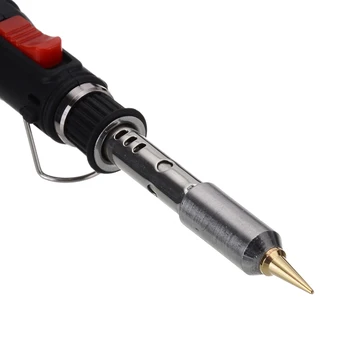 

150W DC 4 In 1 Gas Soldering Iron Butane Cordless Welding Torch Tool 20CM 1934-3