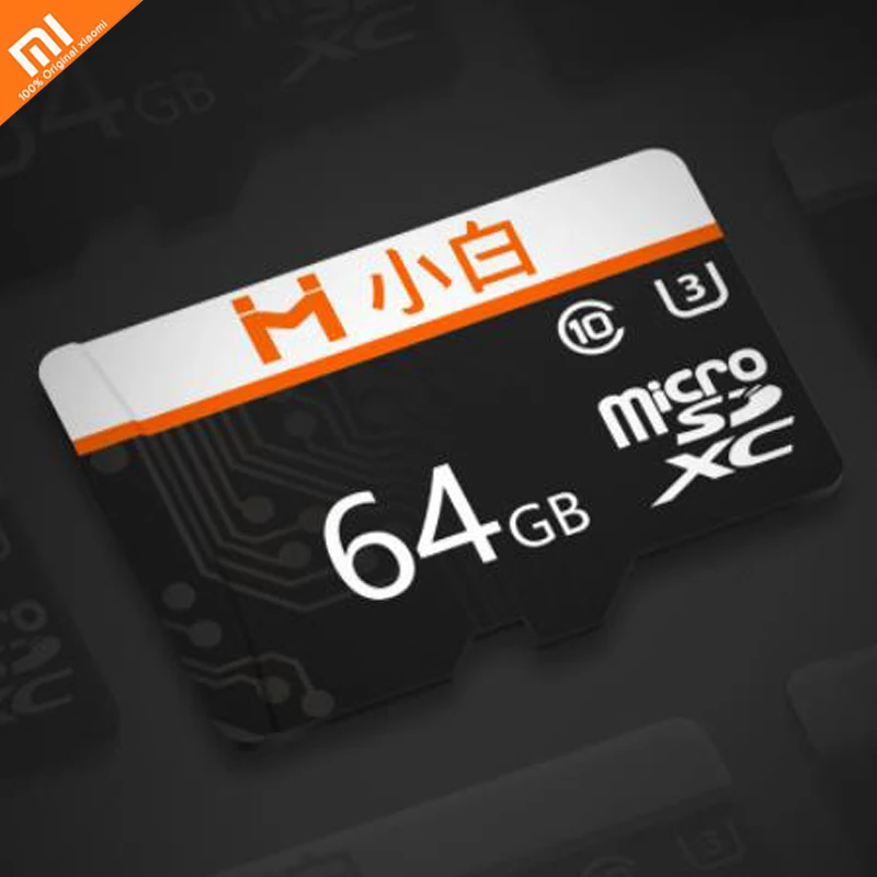 Xiaomi youpin Micro SD карта памяти 32G 64G 128G массовое хранение Высокоскоростная передача для камеры мобильный компьютер умный дом