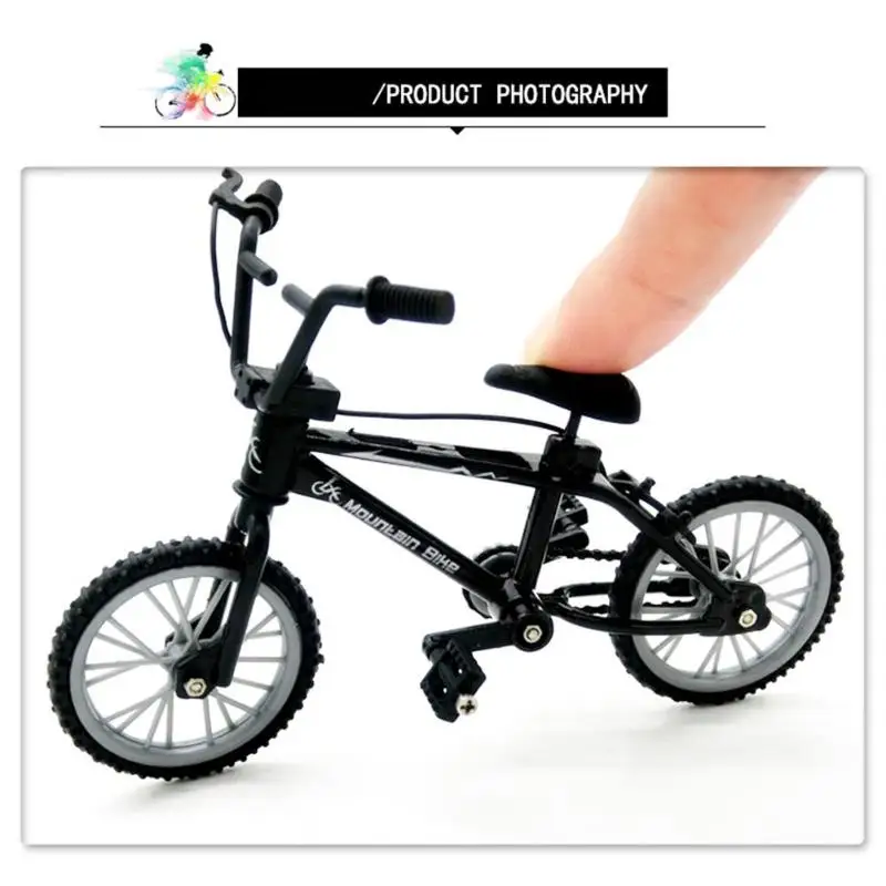 Ретро сплав пластик мини палец BMX функциональный велосипед сборка модель велосипеда Новинка Игрушки Гаджеты детские подарки палец велосипед игрушки подарок