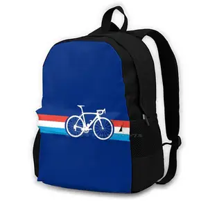 Image for Bike Stripes Luxembourg School Bag Big Capacity Ba 