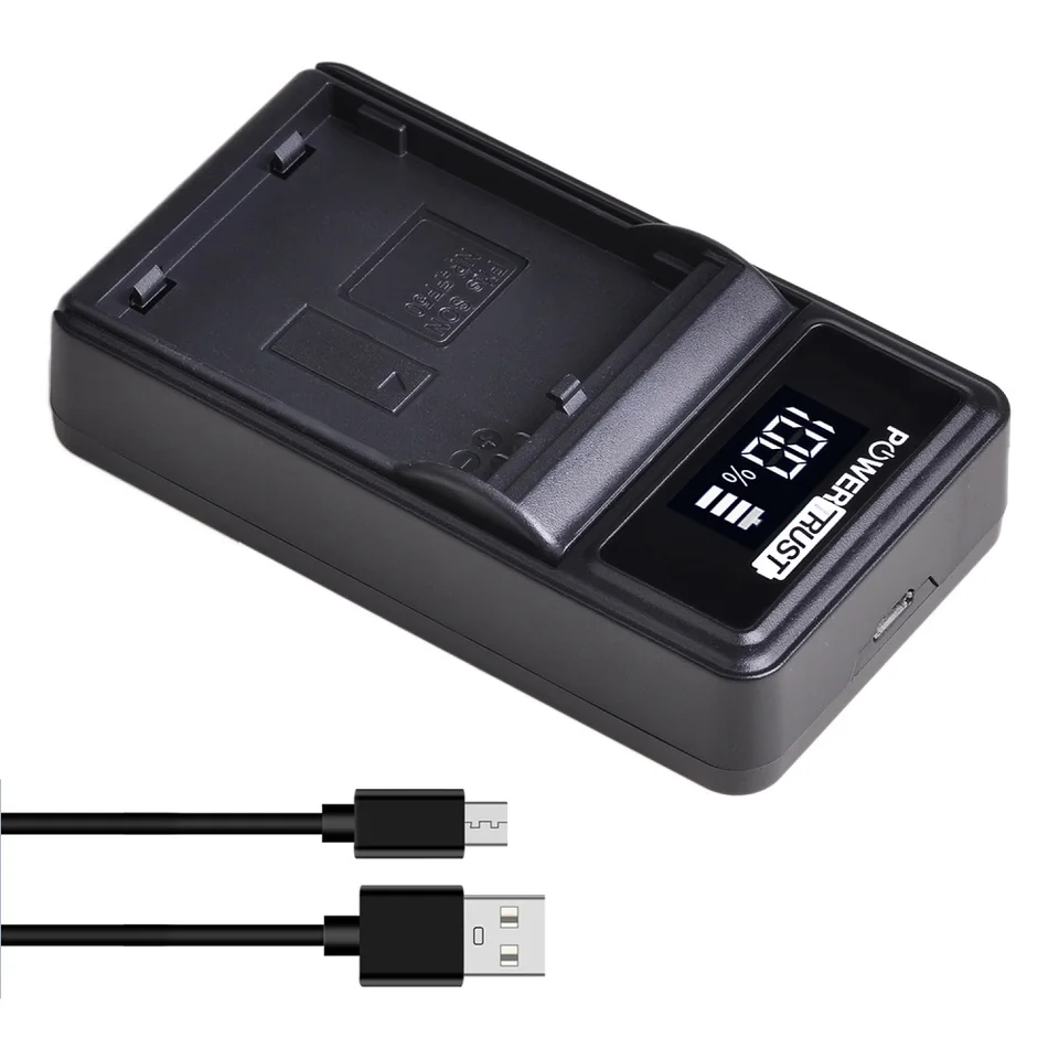 SONY NP-FF71 リチウムイオンバッテリー PowerTrust Rechargeable Battery Pack for Sony NP-FF71, NP-FF70, NP