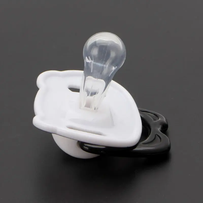 Chupete Dummy de Panda para pezón de bebé, chupete de silicona de grado alimenticio de PP, pezones de ortodoncia para niño pequeño con anillo, mordedor para bebé
