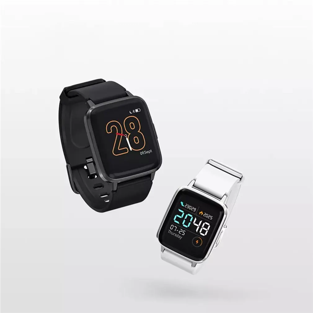 Smart Watch Ls01 Fashion Health Heart Rate Blood Pressure Monitor Fitness Tracker Outdoor Sports Man Women Fashion Watch