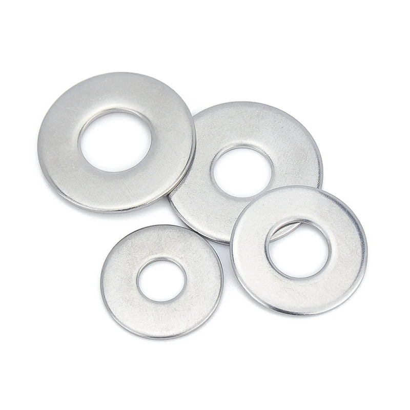 M2 M2.5 M3 M4 M5 M6 M8 M10 to M20 DIN125 304/A2-70 Stainless Steel Flat Washer Plain Washer Flat Gasket Rings 5/50/100p,stainless steel washers
