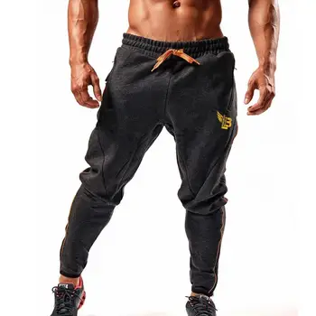 

2019 Pants Men Brand Gyms Men Breathable Track Trousers Men Pantalon Homme Jogger Hombre Pocket Bodybuilding Joggers Sweatpant