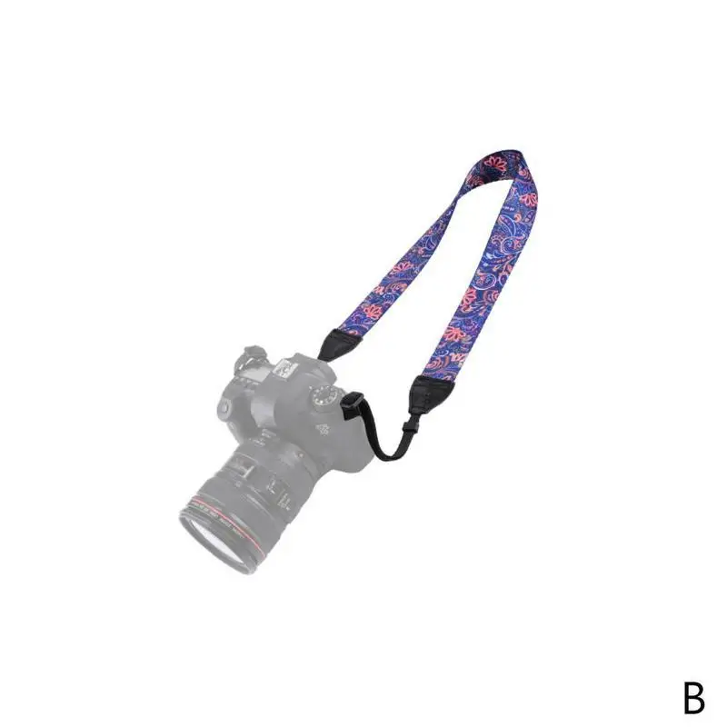 Camera Shoulder Strap For Slr Sunflower Shoulder Neck Strap For Canon Pentax Sony Slr/dslr Camera - Цвет: B