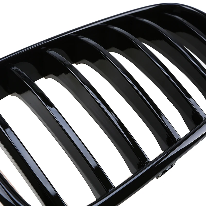 Автомобильный Стайлинг POSSBAY глянцевые черные решетки из АБС пластика для