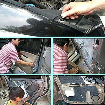 

425pcs Set Rivet Fasteners Auto Car Body Plastic Panel Moulding Practical