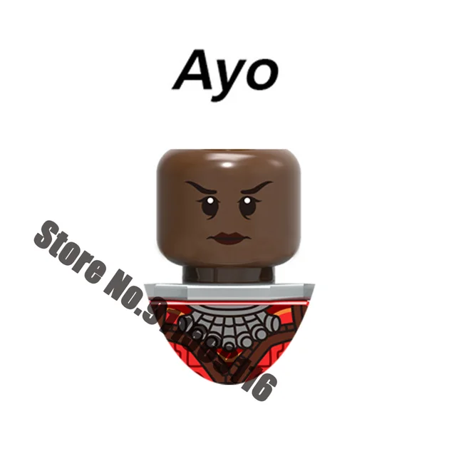 Superhero Building block Loki Sylvie Iron Man Spiderman Hulk Thor Captain America Venom Groot Thanos Vision Falcon Action Figure A-X880