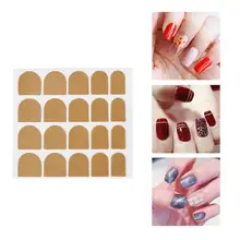 10 шт. двухсторонний стикер для ногтей резиновый клей для живота Белый липкий безвредный клей инструмент поддельные ногти художественная лента накладные кончики