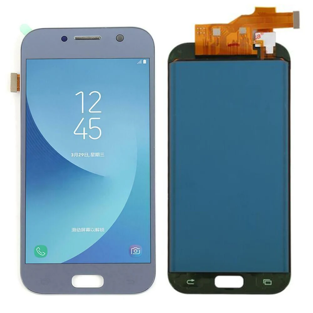 Заменить без рамки ЖК-дисплей Сенсорный экран дигитайзер для Samsung Galaxy A5 A520 SM-A520F/W