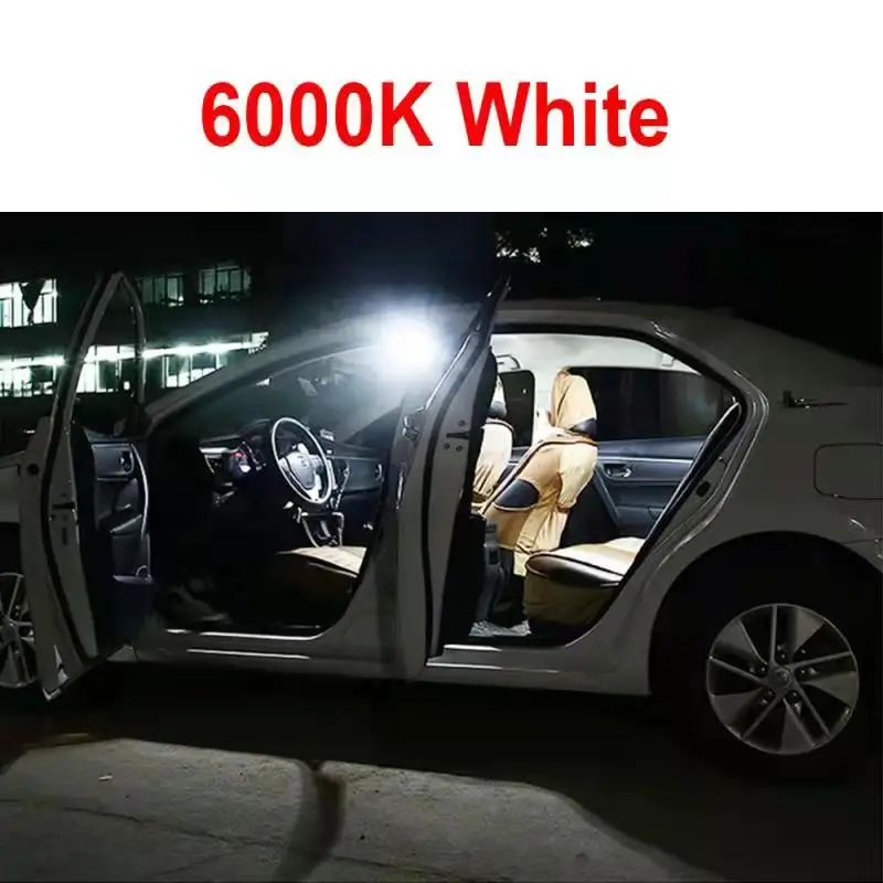thumbnail image 1 of Para Nissan Sentra 2007 2010 2011 2012 2013 2014 2015 2016 2017 2018 2019 Luz LED interior del coche Canbus Lámpara de matrícula interior, 1 of 5