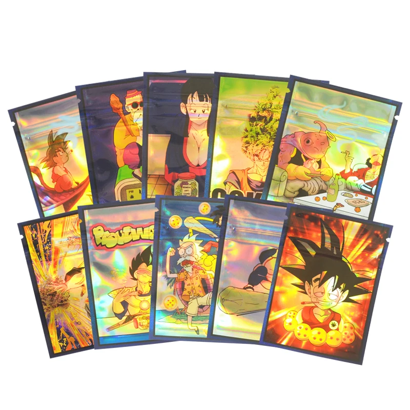 100 Uds 6x8 cm (2,36 x 3,15) bolsas con cierre Zip de aluminio Mylar bolsas de aluminio para comida 3,5 gramos estampados personalizados bolsas envío gratis