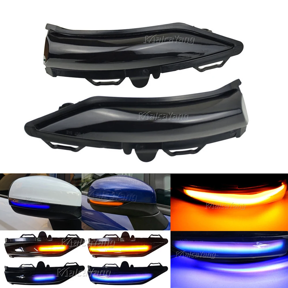 Indicatore Di Direzione Dinamico A Led Per Ford Puma 2020 Indicatore Specchio Laterale Lampeggiante Lampada Sequenziale Per Ford Fiesta Mk8 2018 2019