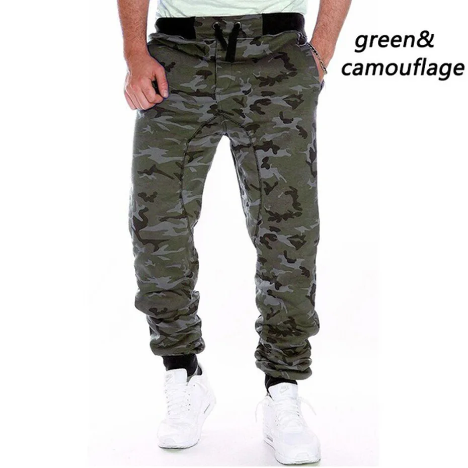 ZOGAA Men Camouflage Harem Joggers Causal Loose Hip Hop Trousers Drawstring Sweatpants Male Large Size Pants moletom masculino