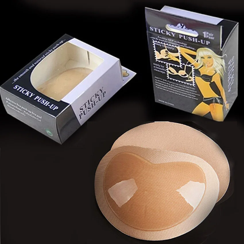 WOMEN'S Useful Product Breathable Sponge Brassiere Pad Hidden Adhesive Bra Underwear Pad Inserting Piece Small Bust Gathering Sw
