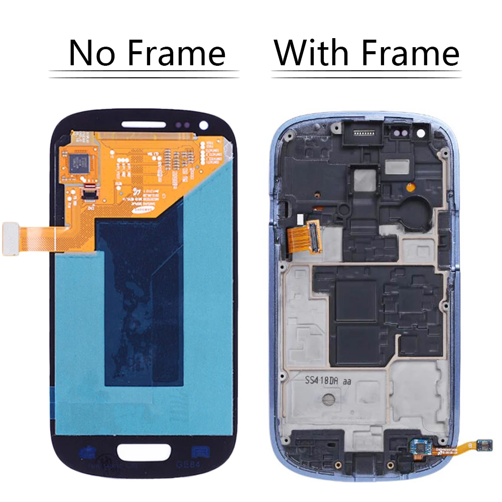 Оригинальный Super AMOLED ЖК дисплей 4 0 дюйма для SAMSUNG GALAXY S3 Mini i8190 i8190N i8195 дигитайзер