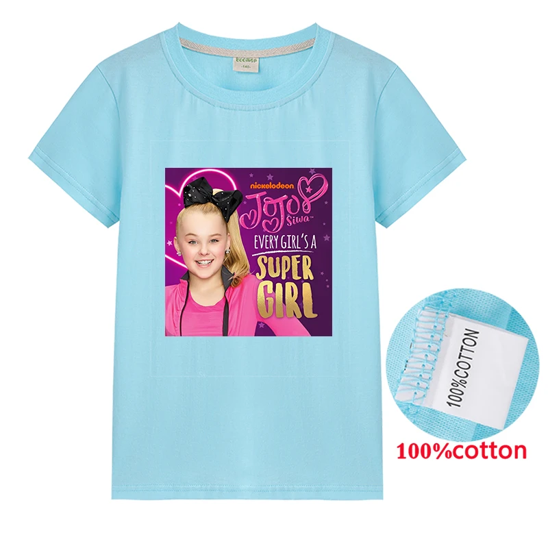Новинка; Одежда для девочек; футболки JoJo Siwa; популярная детская одежда; хлопковая Футболка; топы; футболки для малышей; Рождественский Свитшот; толстовки; брюки; пальто