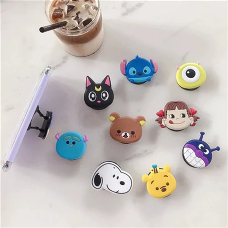 Cartoon-Pocketsocket-Finger-Grip-Holder-Stand-Mount-for-IPhone-X-Samsung-Huawei-Pocket-Socket-Air-Bag