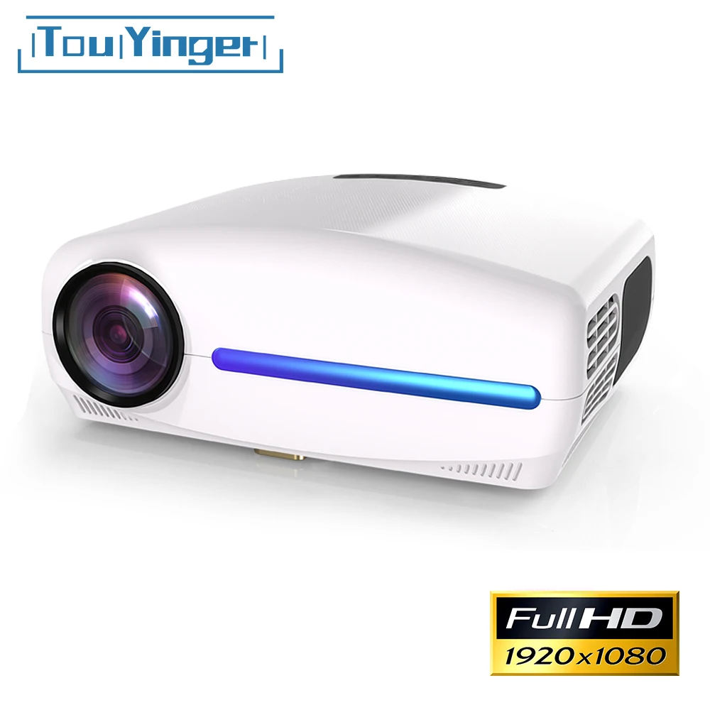 TouYinger S1080 C2 Full HD 1080P светодиодный диафильмы проектор Домашний кинотеатр кино 200