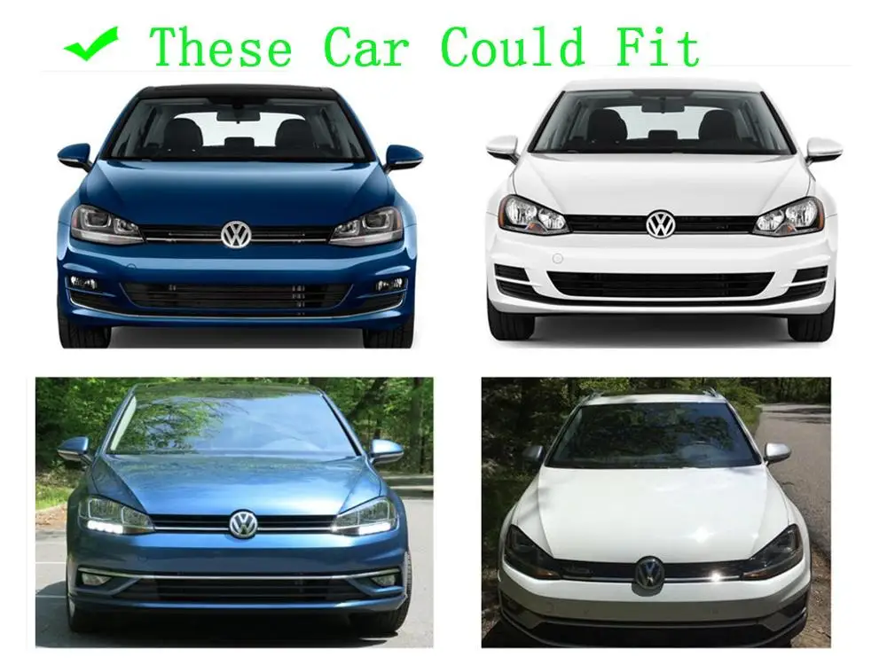 Golf 2013 передний бампер спойлер для Volkswagen 7,5 модель углеродное волокно Стайлинг ABS пластик