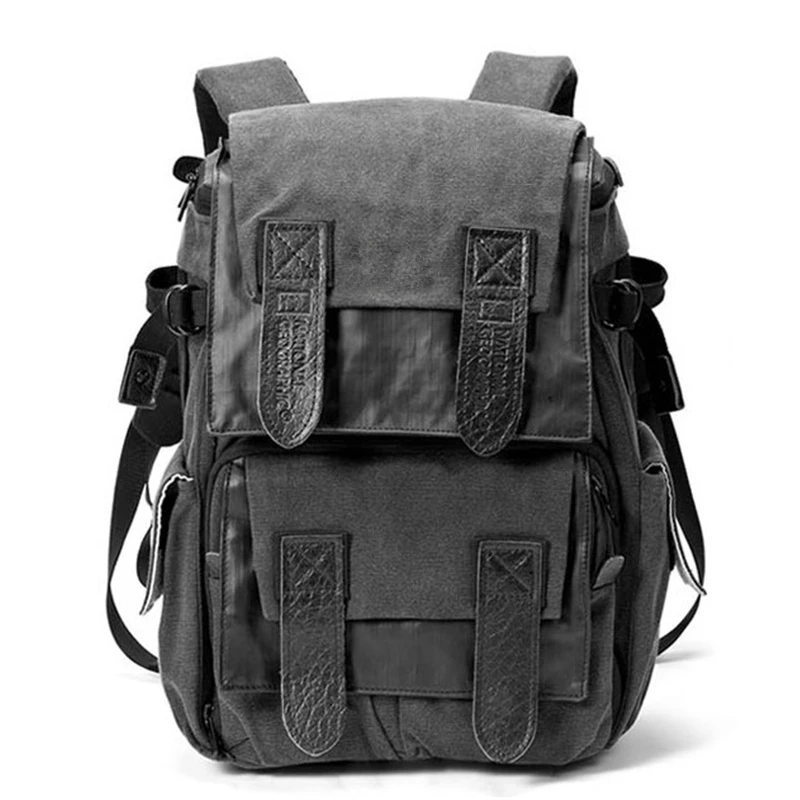 

DSLR camera rucksack NG W5071 Travel 15.6 inch laptop canvas Tripod photo Backpack camera backpack