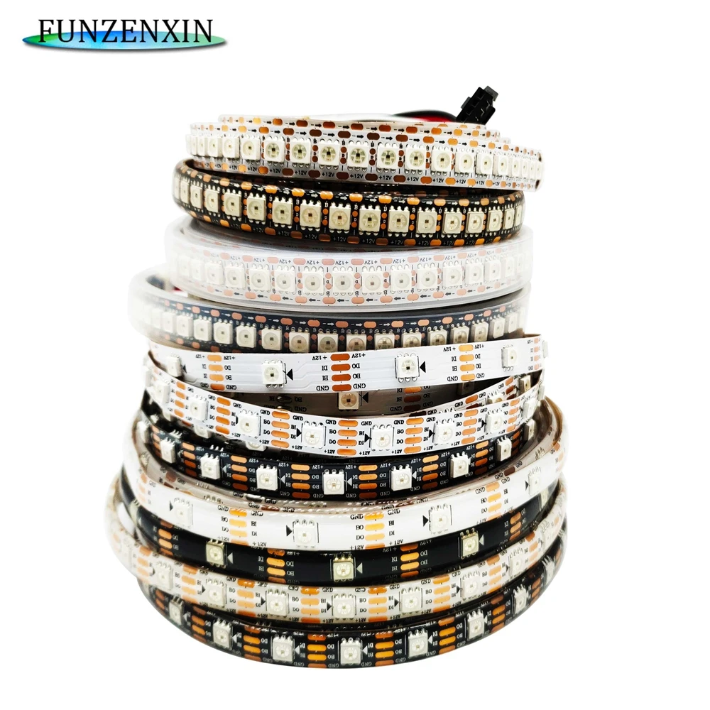 DC12V WS2815 (WS2812b WS2813 обновление) светодиодная лента индивидуально адресуемая