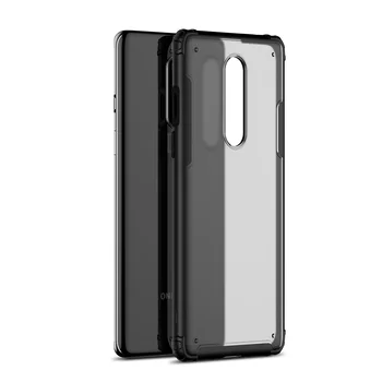 

Protective case for OnePlus 8 black frames, ultra hybrid series by caseport