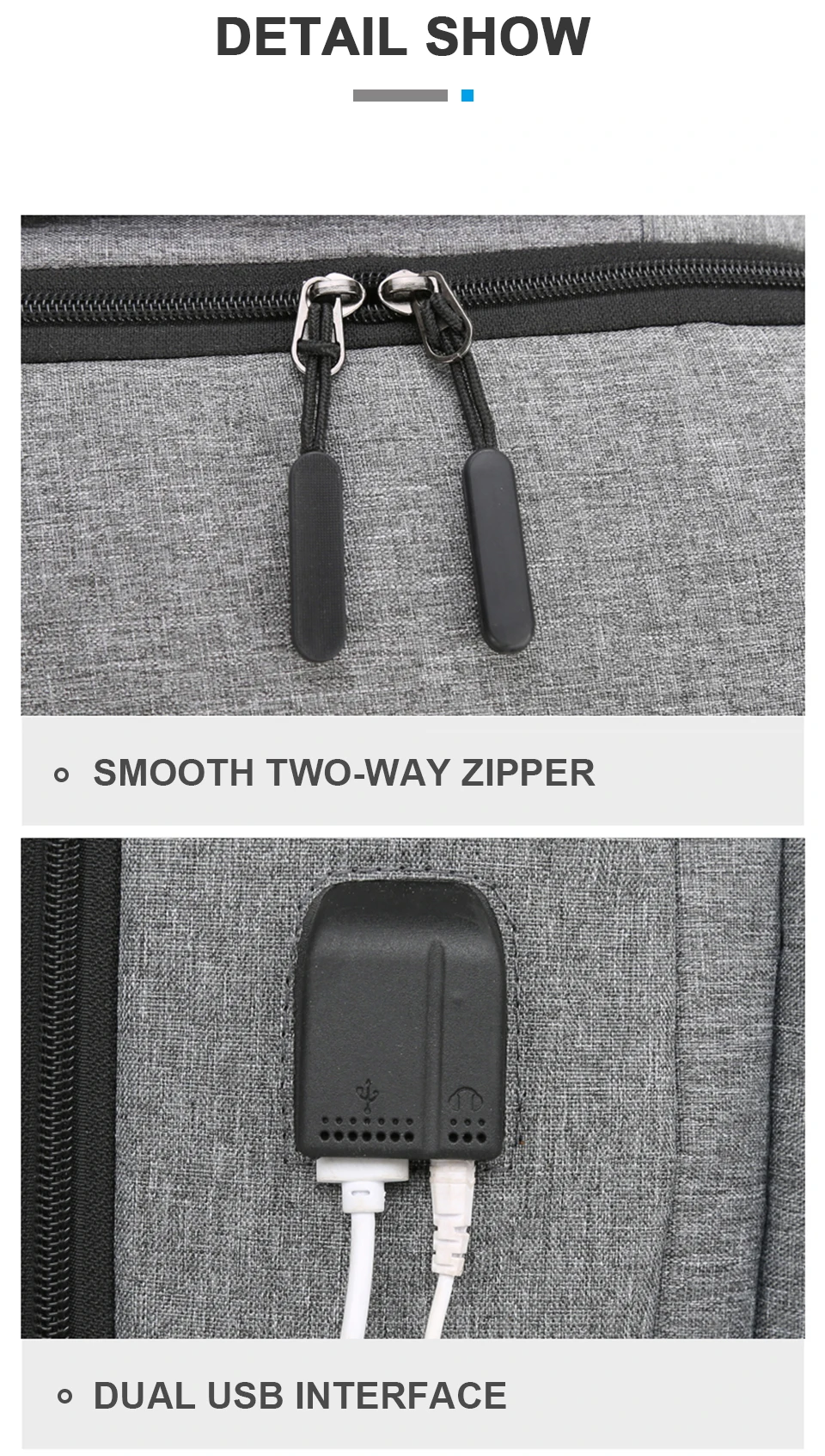 Business Backpack Smart Bagpack Laptop 15.6 Inch Men Travel Women Back Pack USB Charging Waterproof Notebook Male Female Bags (13)