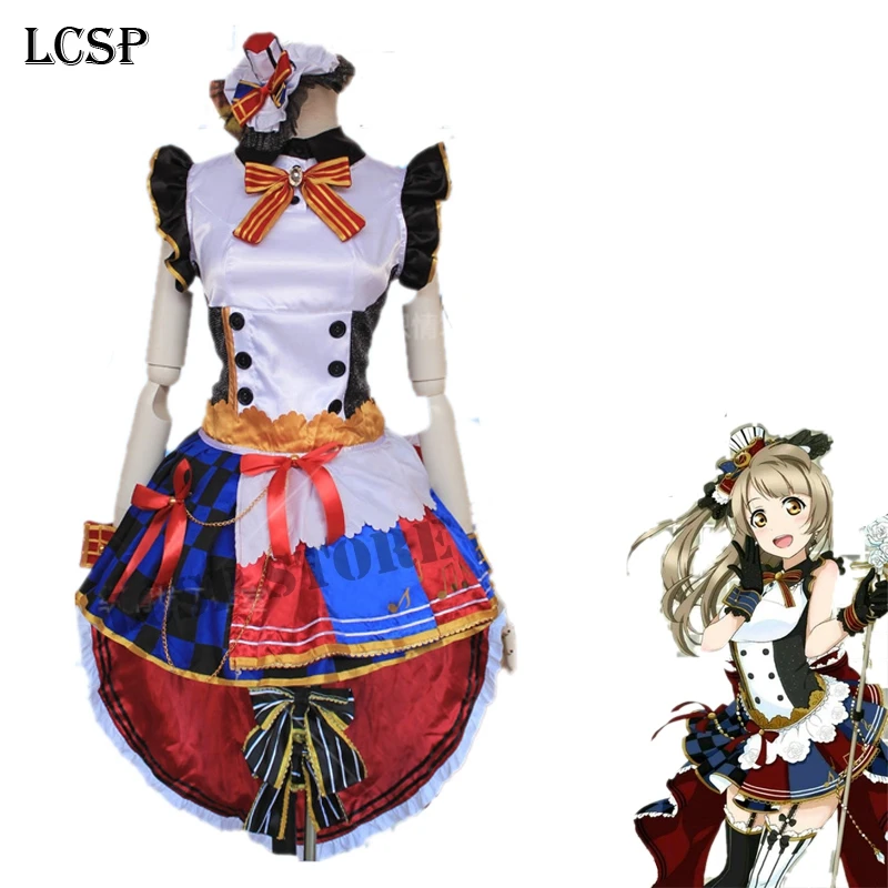 LCSP LoveLive All Character Maid Awake японский костюм для косплея аниме Love Live Hoshizora Rin Униформа костюм одежда - Цвет: 7