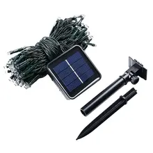 

Solar String Fairy Lights Waterproof Outdoor LED Garland Christmas For Garden Decoration Solar Lamp For Villa/Roadway