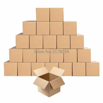 

Multi-size Cardboard Boxes Small Shipping Boxes Kraft Paper Gift Box Packing Candy Favors Display Package Mailer