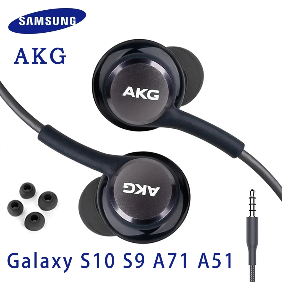 Оригинальные наушники Samsung AKG с разъемом 3 5 мм проводные стереонаушники