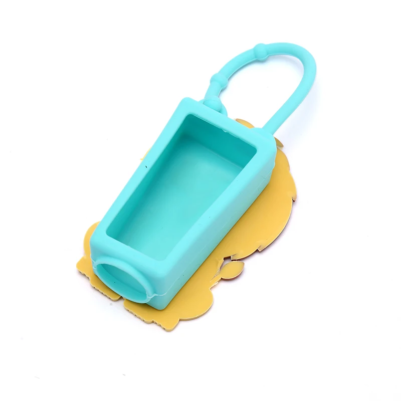 Mini Hand Sanitizer Holder Portable Cartoon Silicone