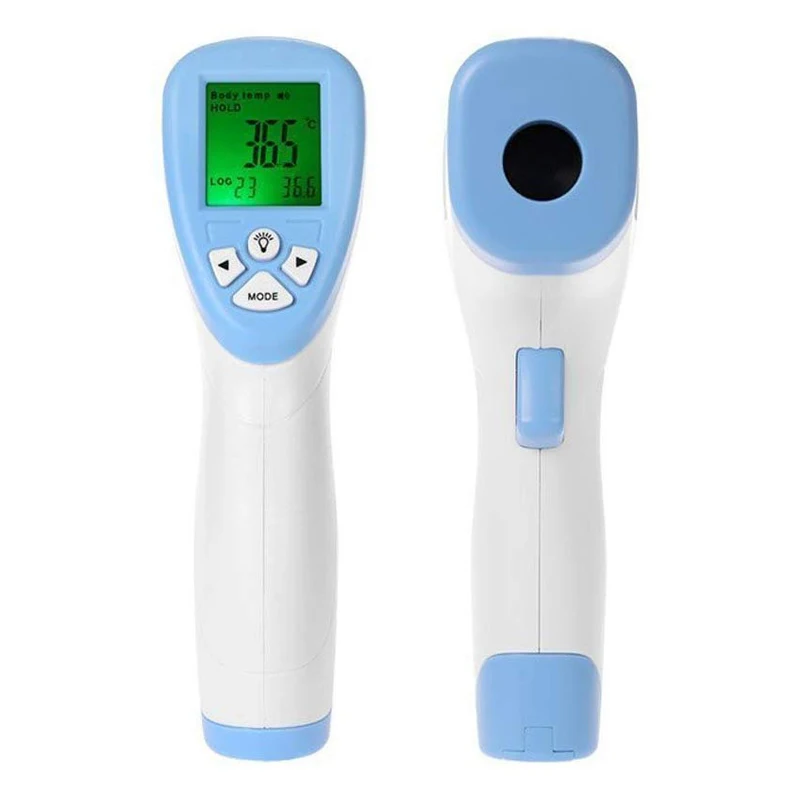 

Infrared Thermometer No-contact Digital Thermometers Forehead Temperature Meter Color Random P666