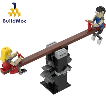 

BuildMoc Seesaw Accessory Interesting personality DIY Model Building Blocks Parts Bricks Kid Christmas Toys