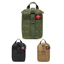 Molle медицинская сумка первой помощи Тактический Открытый аварийный выживания подсумок