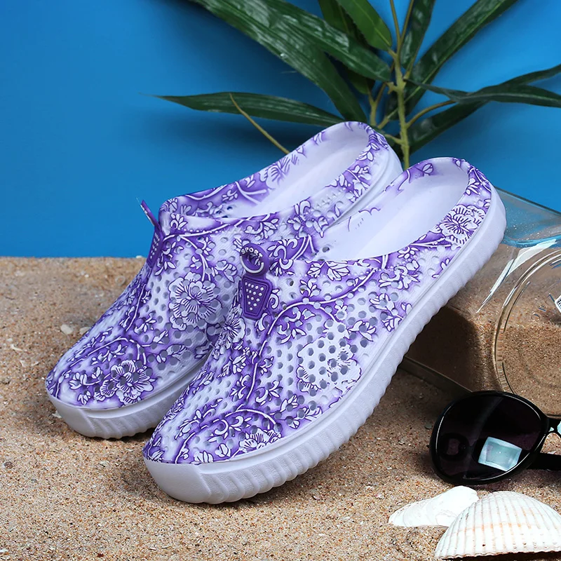 Original New Garden Flip Flops Water Shoes Women Sport Adult Summer Beach Aqua Slipper Outdoor Eva Hole Sandals Gardening | Спорт и