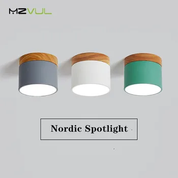 

Surface Mounted LED Downlight 12W 5W Dimmable LED Ceiling Lamp AC 220V 110V led spot lights Ceiling Fixtures Lighting