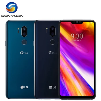 

Unlocked LG G7 ThinQ G710N 64G/128G 4G Snapdragon 845 LTE Android Octa Core Rear Camera Dual 16MP 2160P 6.1" Cell Phone