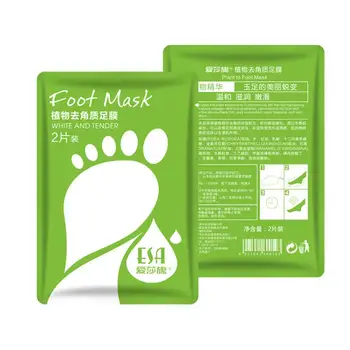 

2 Pairs 4pcs Dead Skin Remover Foot Mask Exfoliating Peeling Mask Foot Peeling Mask Feet For Pedicure Feet Baby Mask Socks Z5W1