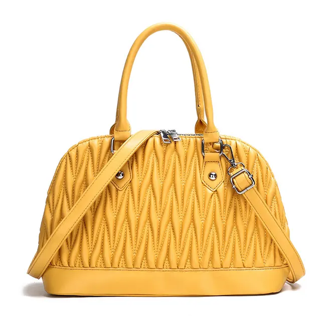 2021 Autumn New Female Handbag Luxury Fashion Yellow Ladies Shoulder Bag Mini Wallet Classic Striped Purple Girl Messenger Bag Yellow