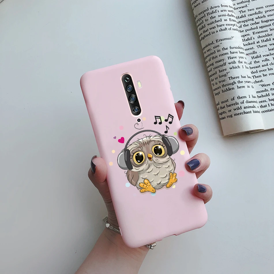 For Oppo Reno2 Reno2F Reno2Z Case Sunflower Cute Love Heart Silicone Cover Case For Oppo Reno 2Z 2F 2 F Z Phone Case TPU Bumper oppo mobile cover