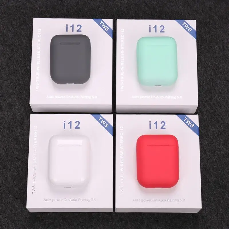 Inpods 12 наушники i7s i9s i11 i12 Tws беспроводные Bluetooth наушники гарнитура Прямая поставка