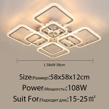  Modern LED Chandelier Remote Dimmable Indoor Lighting For Bedroom Restaurant Study Dining Living Room Light Fixtures Home Lustre 
