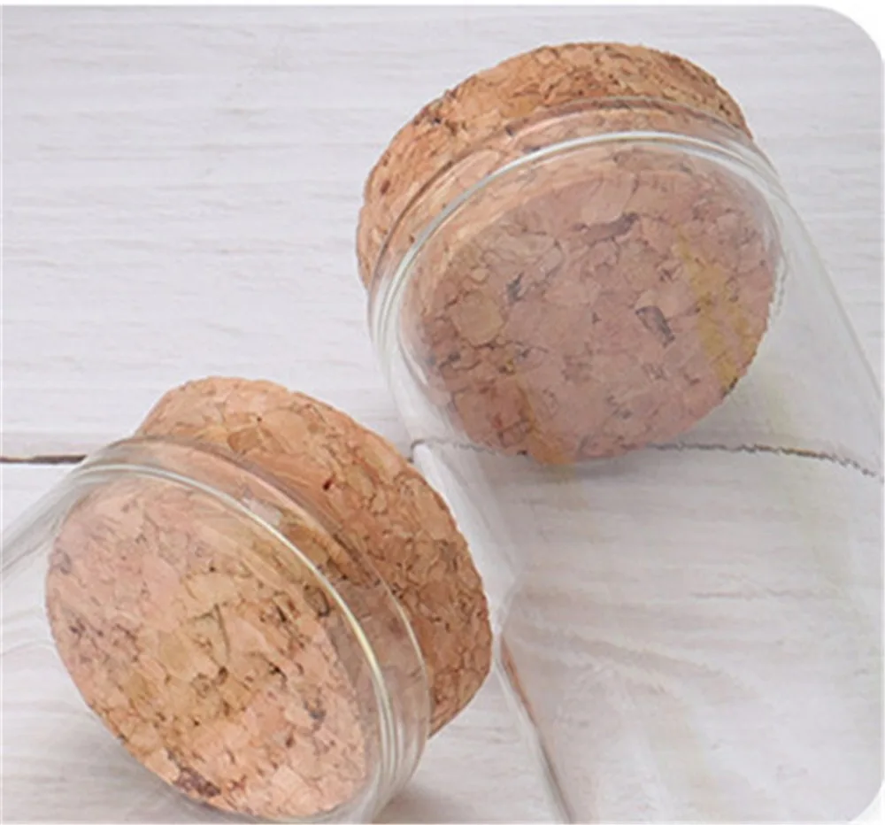24pcsLot Tiny Cork In Vitro Thick Glass Bottles Wishing Bottle Glass Cork Stopper Jars Storage Souvenir Container (17)