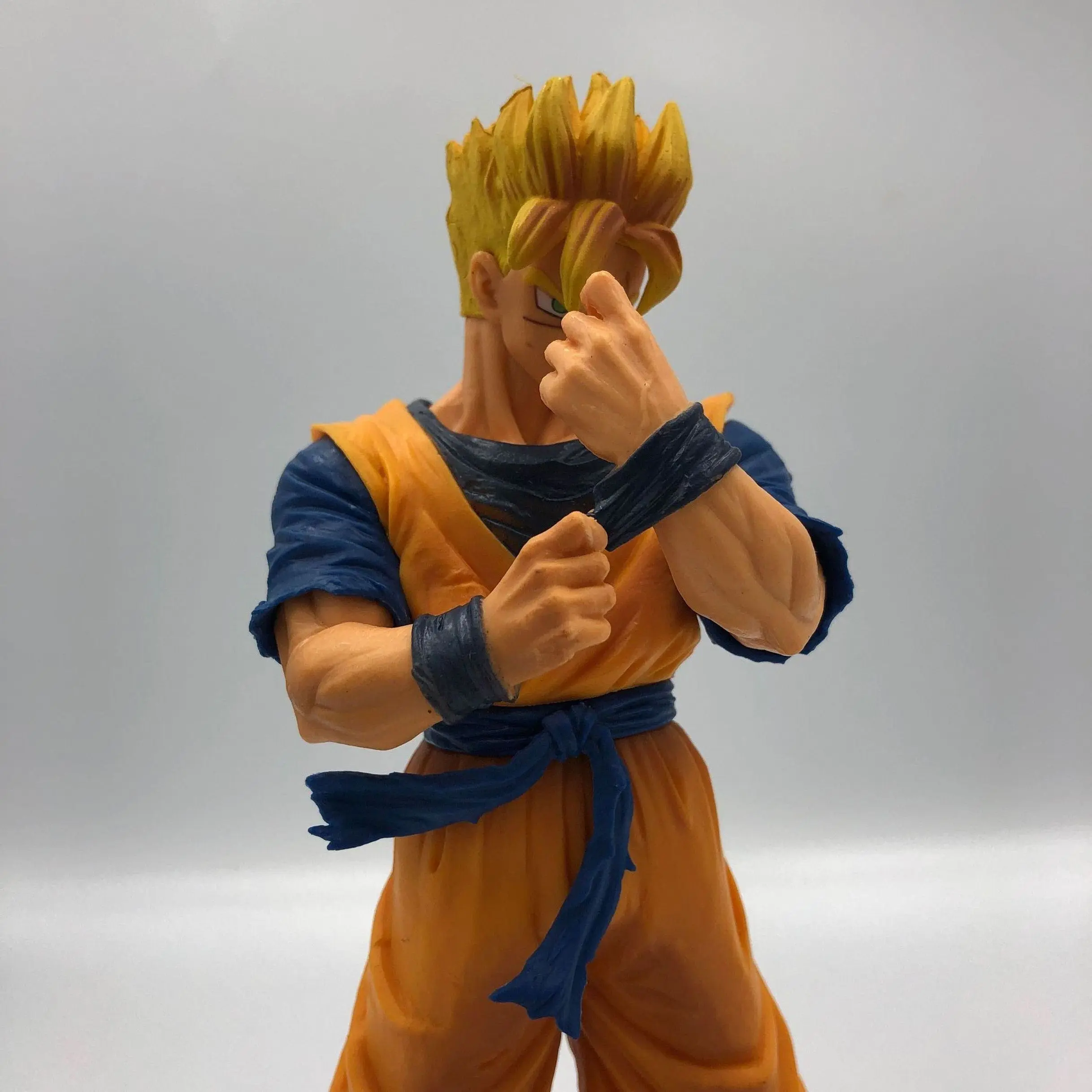 21 см Dragon Ball Z Broly Goku Vegeta Gogeta Gohan стволы ячейки ПВХ Коллекционные Фигурки игрушки для Рождественский подарок