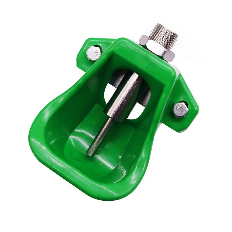1 Pcs Pig Nipple Drinker Small Suckling Drinking Bowl Livestock Cage Fountain ABS And Stainless Steel Screw Fixing | Дом и сад