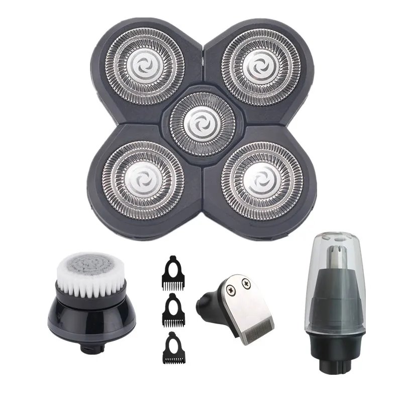 

Accessories 1PC Replacement Shaver Head Men Electric Shaver 5 Cutter Spare Razor Blades Intelligent Floating Extra Head